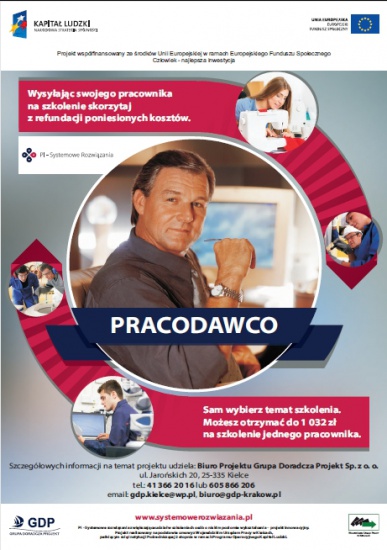 Bezpłatne szkolenia dla Pracowników Firm z woj. świętokrzyskiego